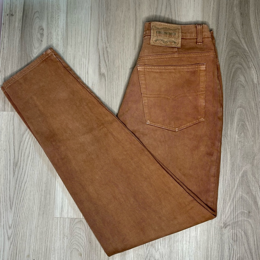 Vintage The Limited Brown High Waisted Denim Jeans